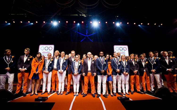 Nederlandse Olympische atleten Londen 2012
