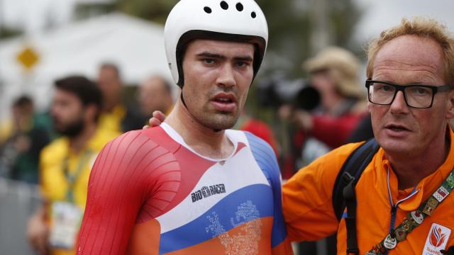Dumoulin teleurstelling van zilver
