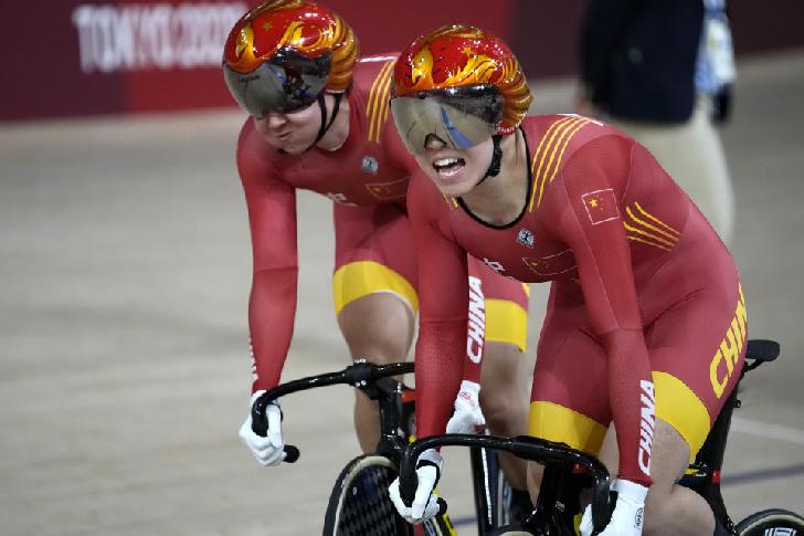 BAO Shanju / ZHONG Tiansh Olympic Champion 2020 Cycling-Track Sprint team-women