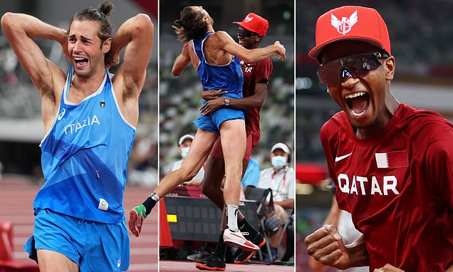 Olympische Spiele Tokio 2020. Ergebnisse Leichtathletik Hochsprung mannen