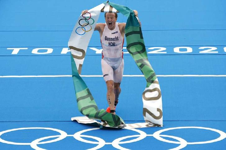 BLUMMENFELT Kristian Olympic Champion 2020 Triathlon-men