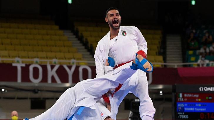 BUSA Luigi  Olympic Champion 2020 Karate-Kumite -75kg-men
