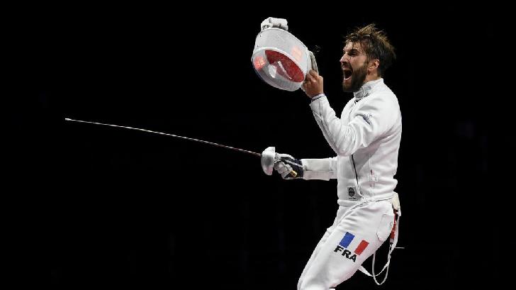 CANNONE Romain Olympic Champion 2020 Fencing-Epée Individual-men