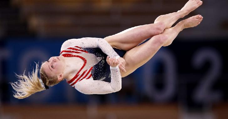 Olympische Spiele Tokio 2020. Ergebnisse Turnsport Bodenturnen vrouwen