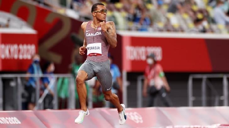 de GRASSE Andre Olympic Champion 2020 Athletics-200 m-men