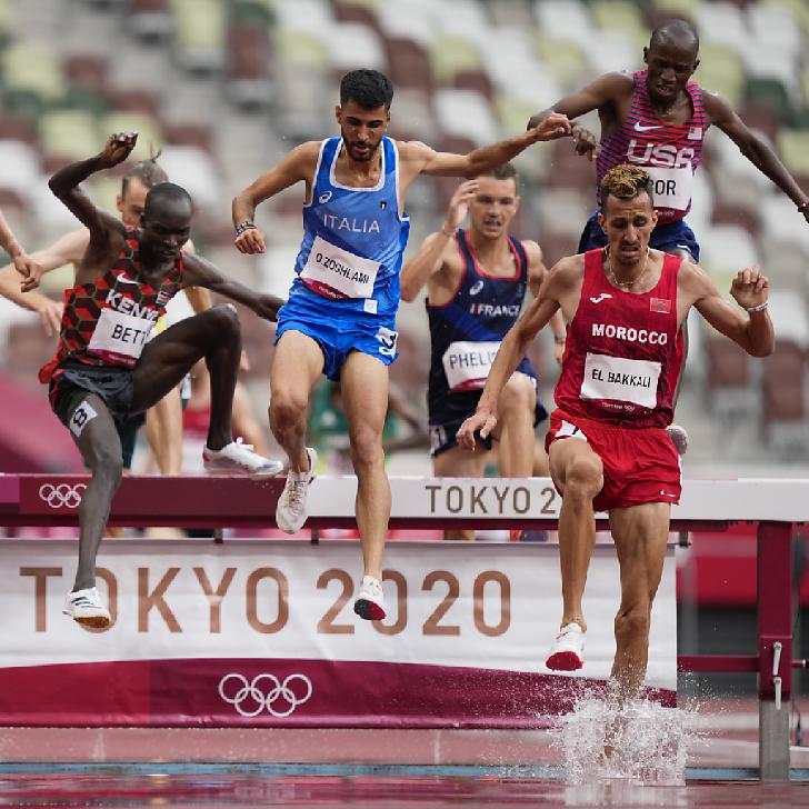 EL BAKKALI Soufiane Olympic Champion 2020 Athletics-3000 m Steeplechase-men