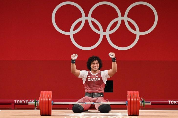 ELBAKH Fares Ibrahim E H Olympic Champion 2020 Weightlifting--96 kg  Middleheavyweight-men