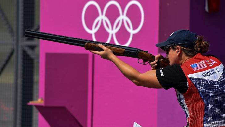 ENGLISH Amber Olympic Champion 2020 Shooting-Skeet-women