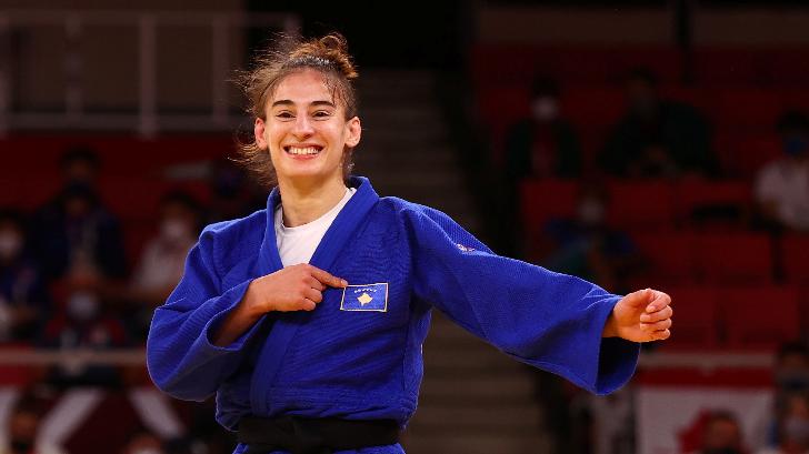 GJAKOVA Nora Olympic Champion 2020 Judo--57 kg Lightweight-women