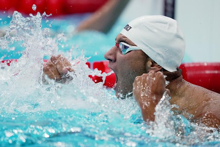 Hafnaoui Ahmed Olympic Champion 2020 Swimming-400 m Freestyle-men