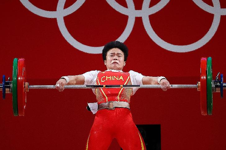 Hou Zhihui Olympic Champion 2020 Weightlifting--49 kg Flyweight-women