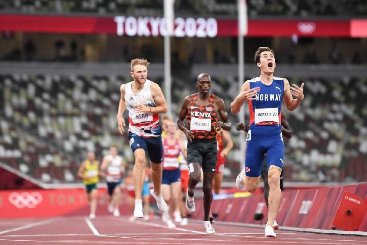 INGEBRIGTSEN Jakob Olympic Champion 2020 Athletics-1500 m-men