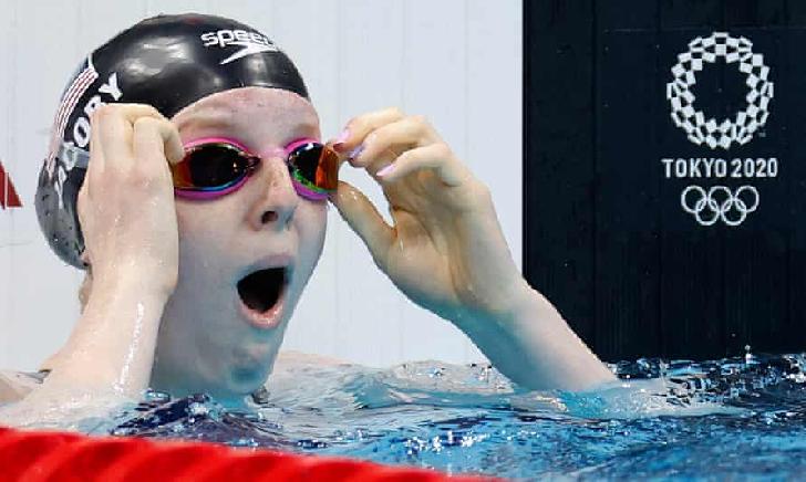 JACOBY Lydia Olympic Champion 2020 Swimming-100 m Breaststroke-women