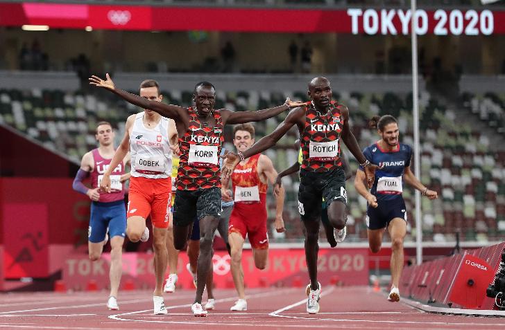 KORIR Emmanuel Kipkurui Olympic Champion 2020 Athletics-800 m-men