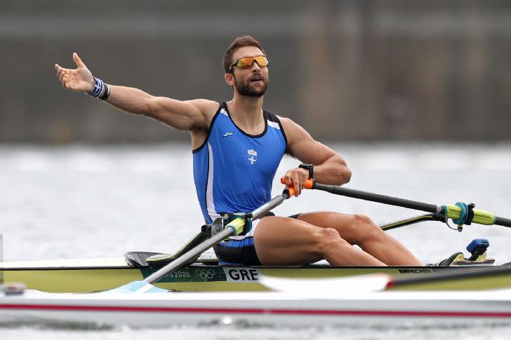 NTOUSKOS Stefanos Olympic Champion 2020 Rowing-Single Sculls-men