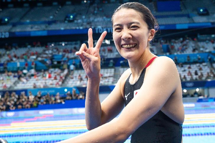 OHASHI Yui Olympic Champion 2020 Swimming-200 m Medley Individual-women