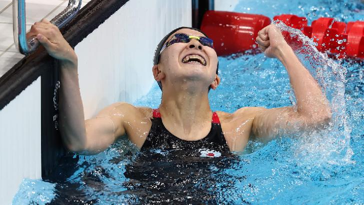 Ohashi Yui Olympic Champion 2020 Swimming-400 m Medley Individual-women