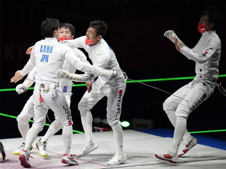  Olympic Champion 2020 Fencing-Epée Team-men
