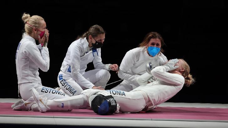  Olympic Champion 2020 Fencing-Epée Team-women