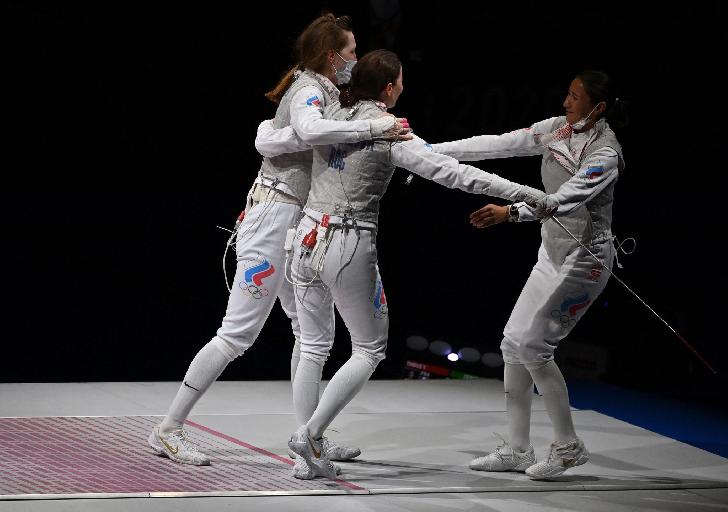  Olympic Champion 2020 Fencing-Foil Team-women