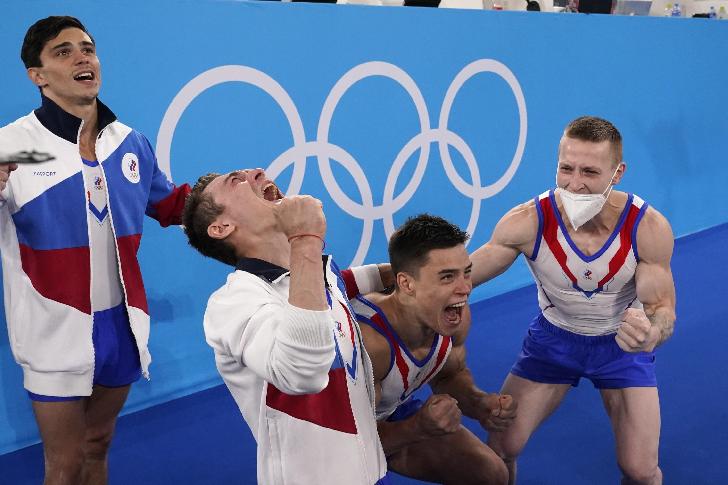  Olympic Champion 2020 Gymnastics-All-around Team-men