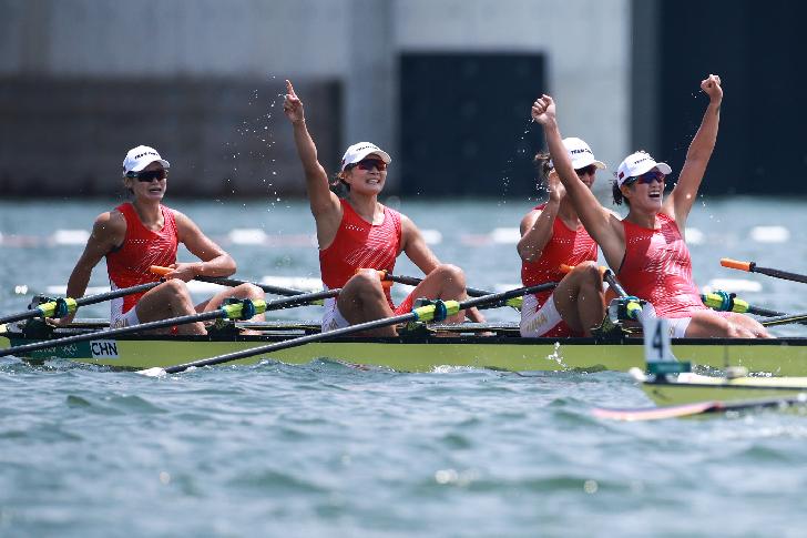  Olympic Champion 2020 Rowing-Quadruple Sculls-women