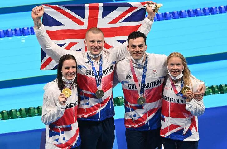  Olympic Champion 2020 Swimming-4 x 100 m Freestyle Relay-mixed