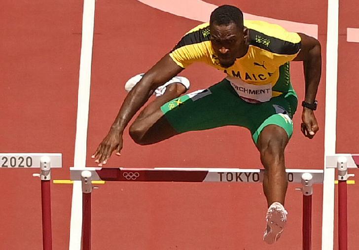 PARCHMENT Hansle Olympic Champion 2020 Athletics-110 m Hurdles-men