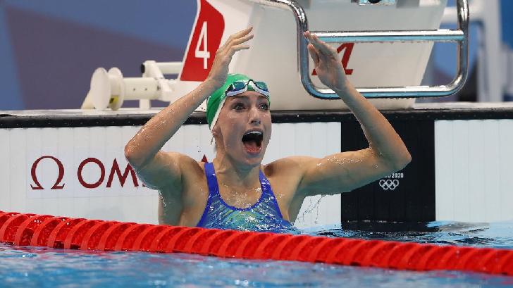 SCHOENMAKER Tatjana Olympic Champion 2020 Swimming-200 m Breaststroke-women