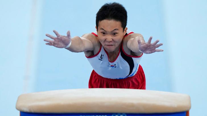 SHIN Jeahwan Olympic Champion 2020 Gymnastics-Vault-men