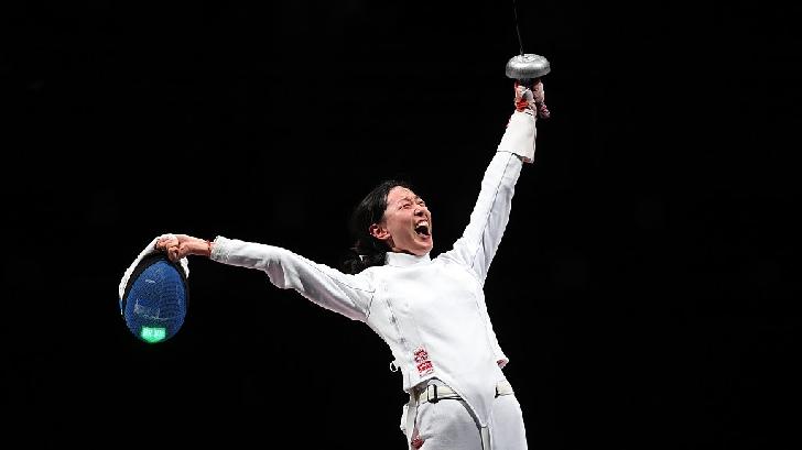 Sun Yiwen Olympic Champion 2020 Fencing-Epée Individual-women
