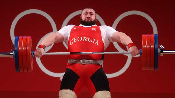 TALAKHADZE Lasha Olympic Champion 2020 Weightlifting-+109 kg Super-Heavyweight-men