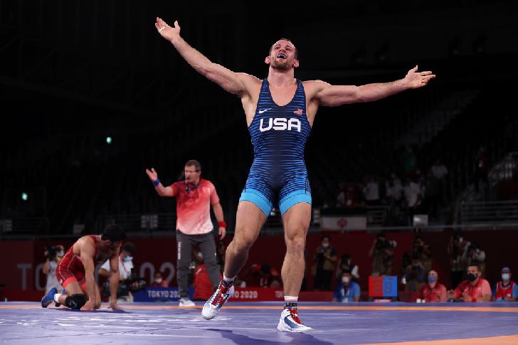 TAYLOR III David Morris Olympic Champion 2020 Wrestling--86 kg Freestyle Middleweight-men