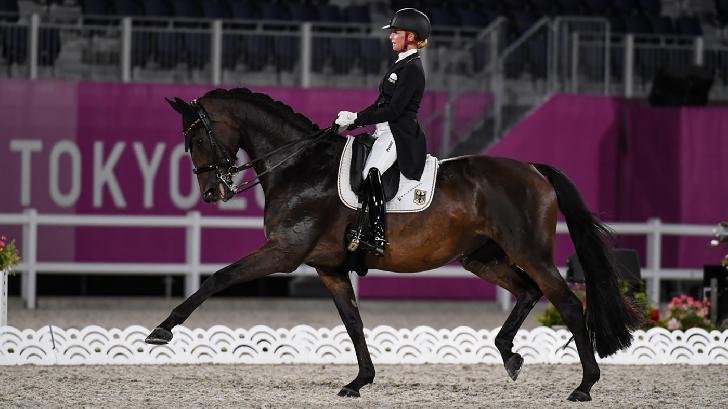 von BREDOW-WERNDL Jessic Olympic Champion 2020 Equestrian-Dressage individual-