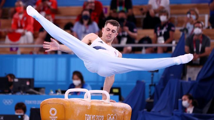 WHITLOCK Max Olympic Champion 2020 Gymnastics-Pommel horse-men
