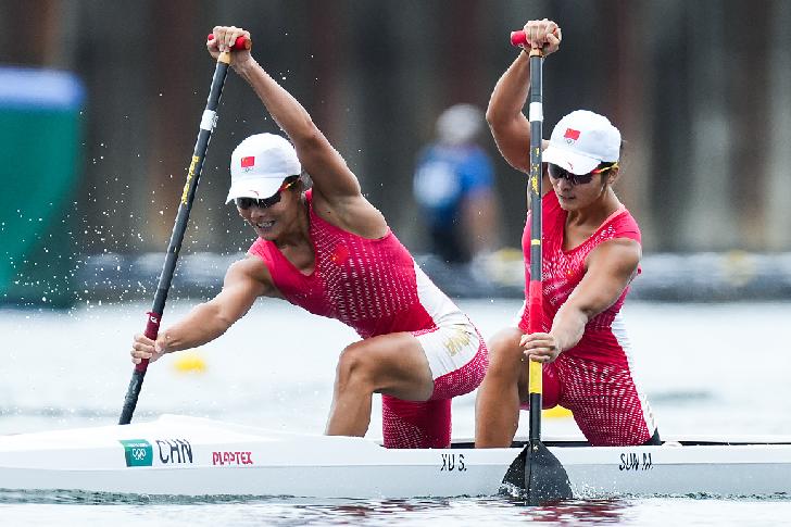 XU Shixiao / SUN Mengya Olympic Champion 2020 Canoeing-Canoe Sprint C2 500m-women