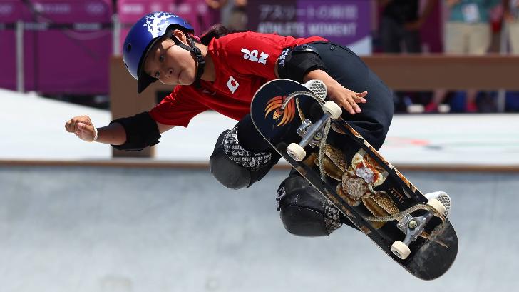 YOSOZUMI Sakura Olympic Champion 2020 Skateboarding-Park-women