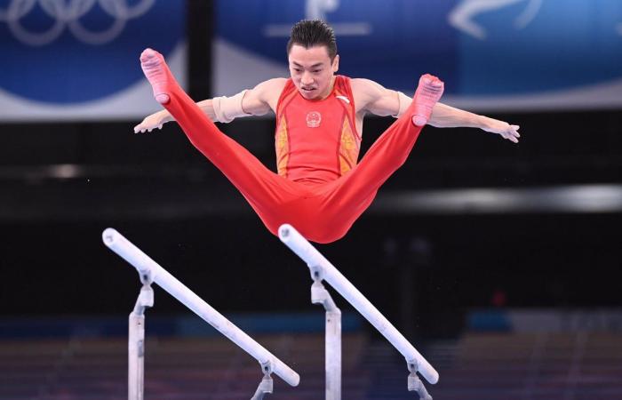 ZOU Jingyuan Olympic Champion 2020 Gymnastics-Parallel bars-men