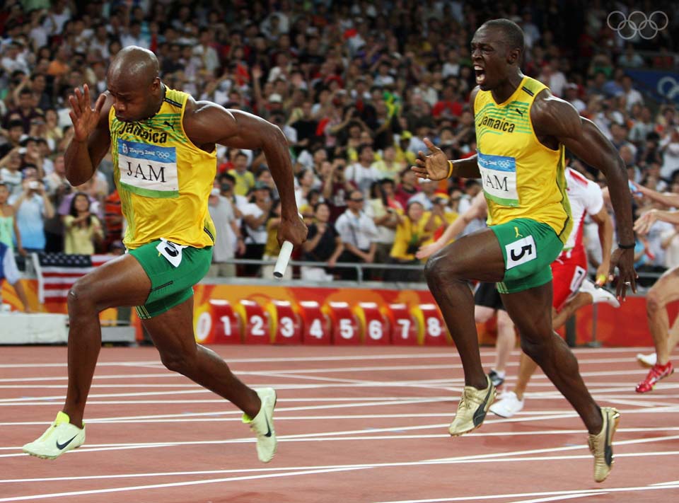 4 x 100 m Estafette